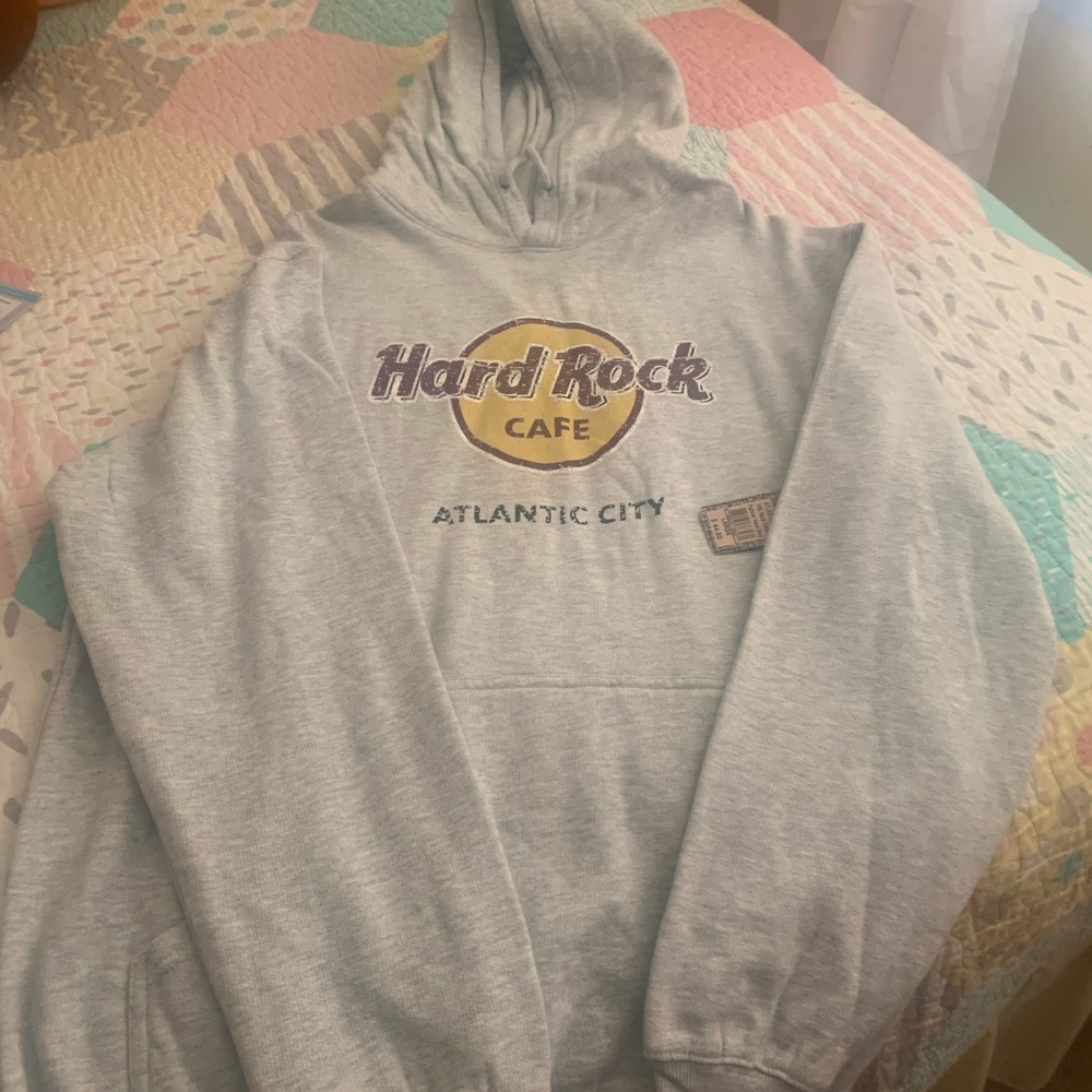 Hand rock cafe Atlantic City hoodie